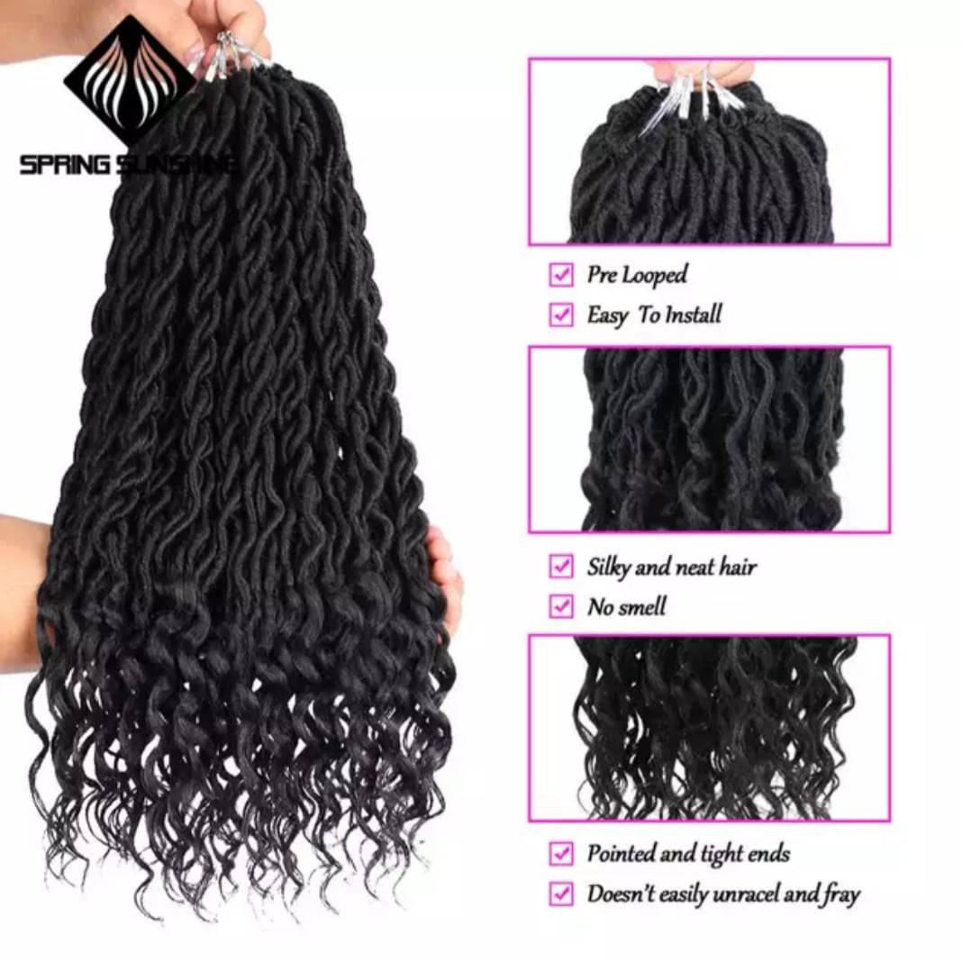 Synthetic Hair Ombre Braids
