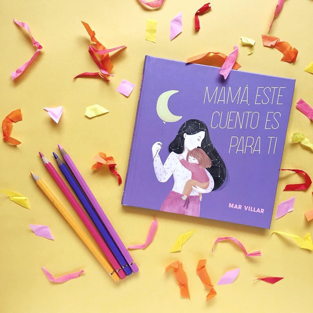 día de la madre, regalo día de la madre, libro ilustrado, ilustración infantil, ilustración de mamás, ilustración de familias, mar villar, zenith libros,
