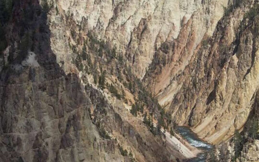 Travelling through the Yellowstone National Park – day 1