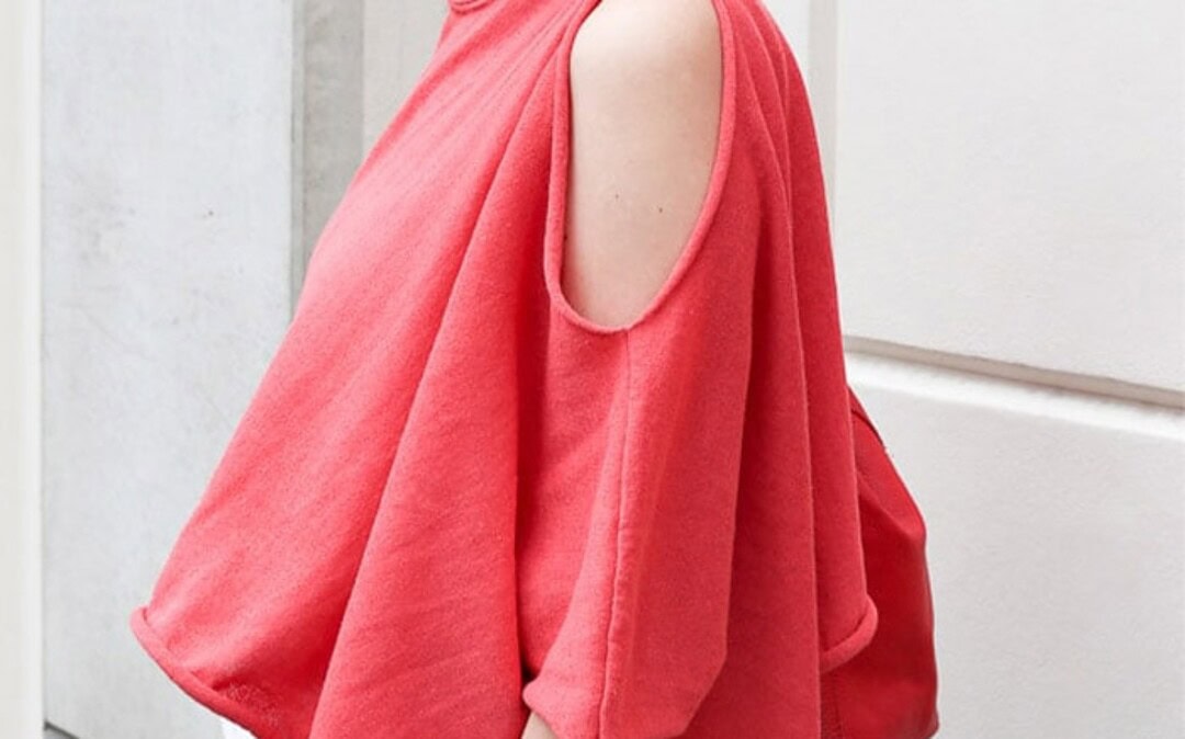 Embracing color and a new asymmetrical hairstyle