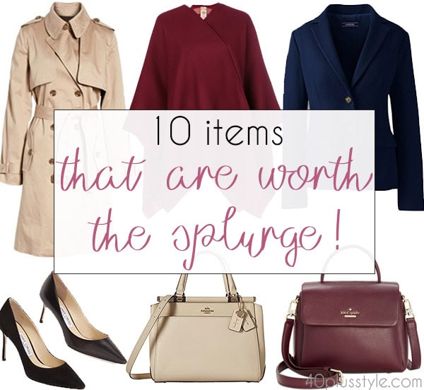 10 Items That Are Worth The Splurge