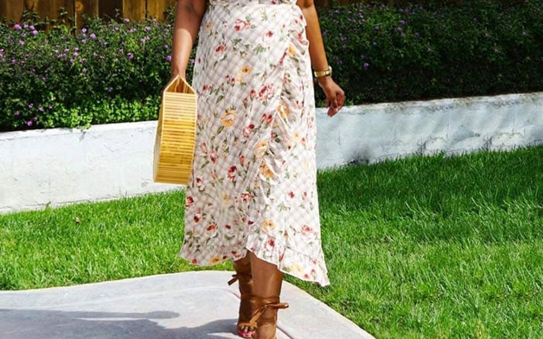 midi skirt for short ladies