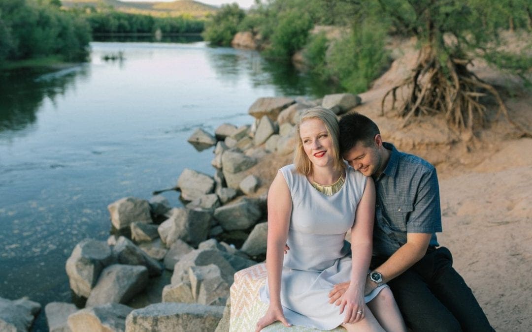 Salt River Engagement Photos | Elizabeth & Clifford