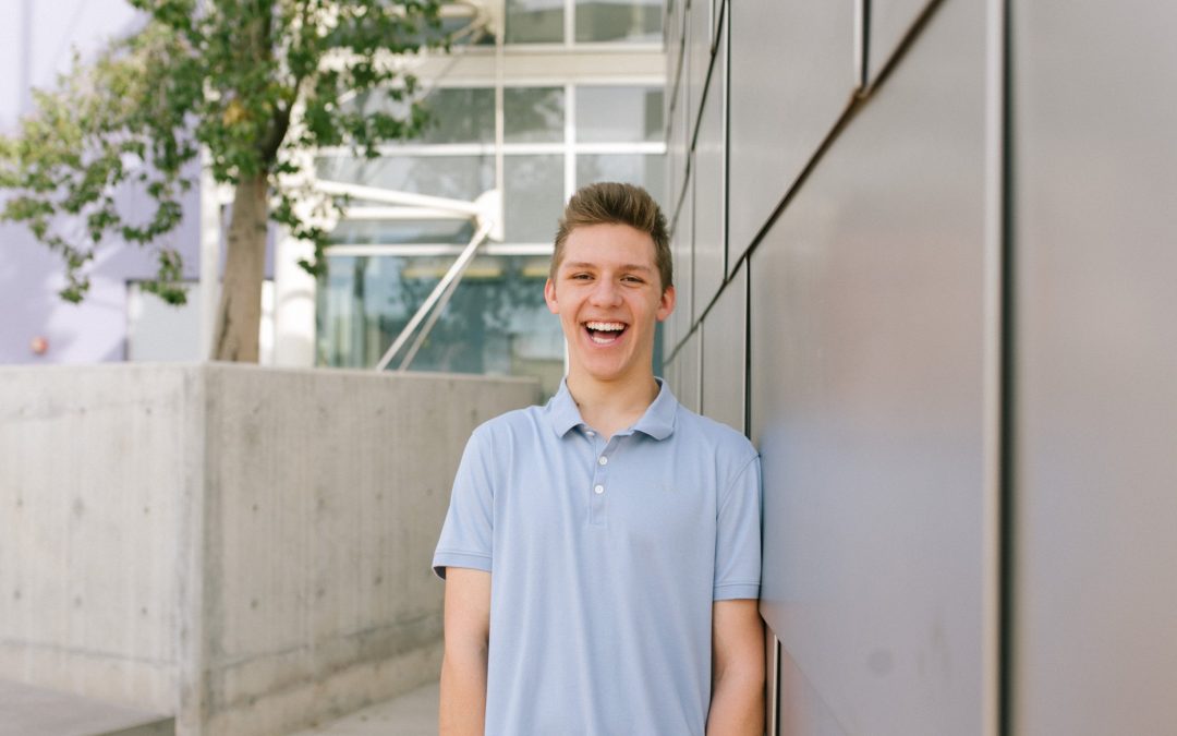 Desert Vista High School Senior Boy Portraits | Grey