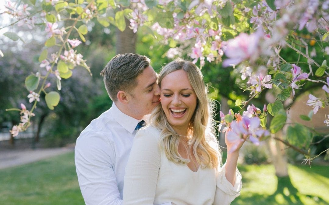 Arizona State University College Grad + Engagement Session
