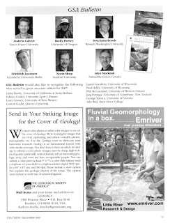Our first national ad; hard work on a grant proposal.
