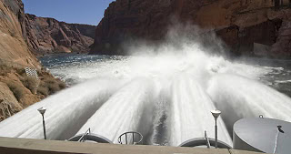 Grand Canyon flooding and geomorphology.