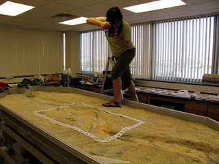 A strong first in experimental fluvial geomorphology.