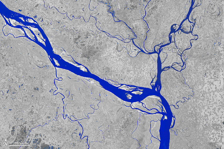 Modeling River Morphology on the Padma River