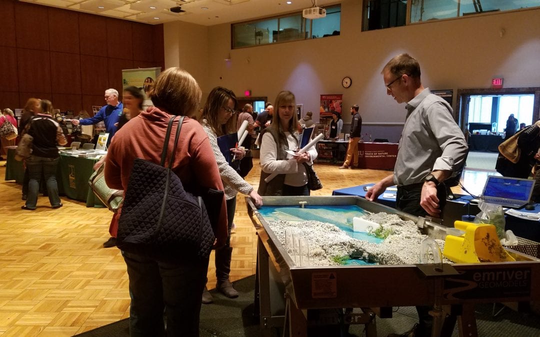 Science in the South at SIU – Em2 stream table