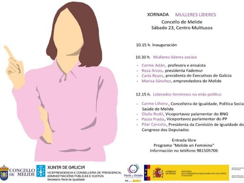 Executivas de Galicia participa en la jornada Mulleres Líderes este sábado en Melide