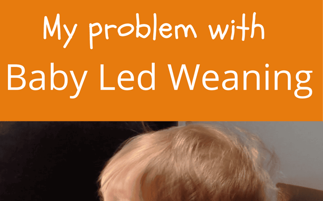 My Problem with Baby Led Weaning