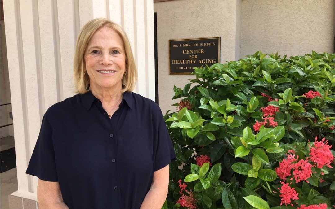 Vicki Smiles a Lot as a Volunteer and Participant at the Sarasota Friendship Center