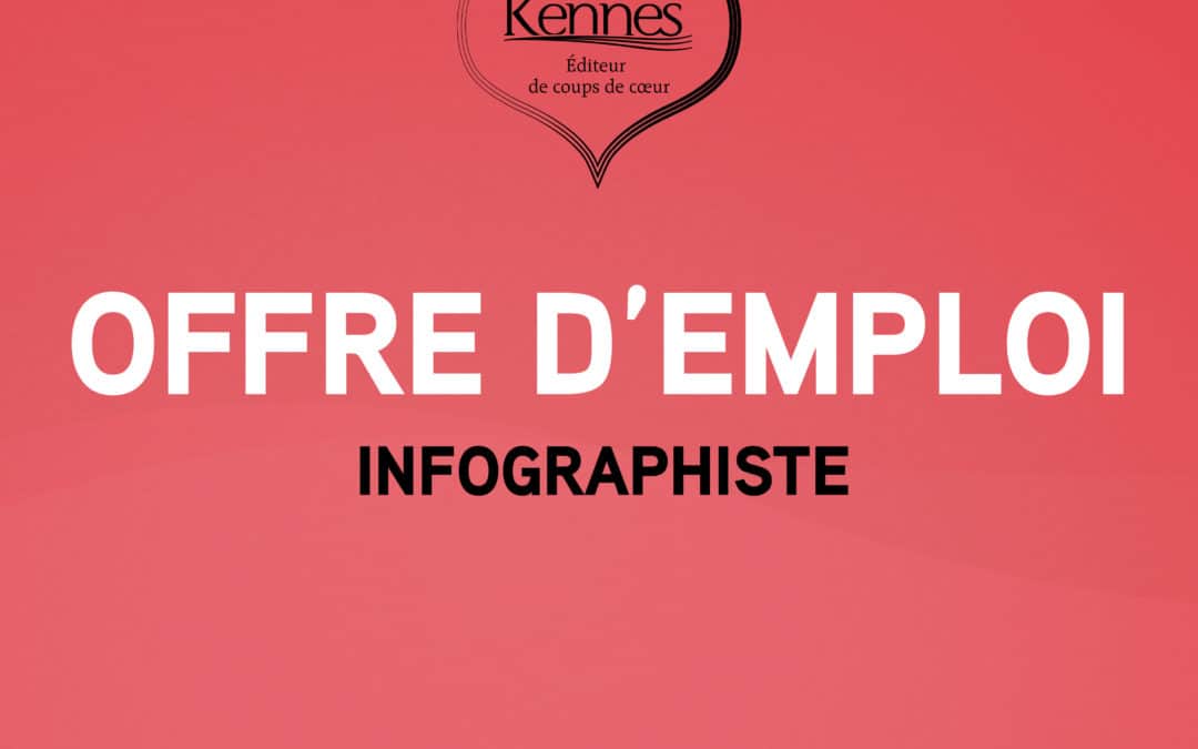 Offre d’emploi : infographiste