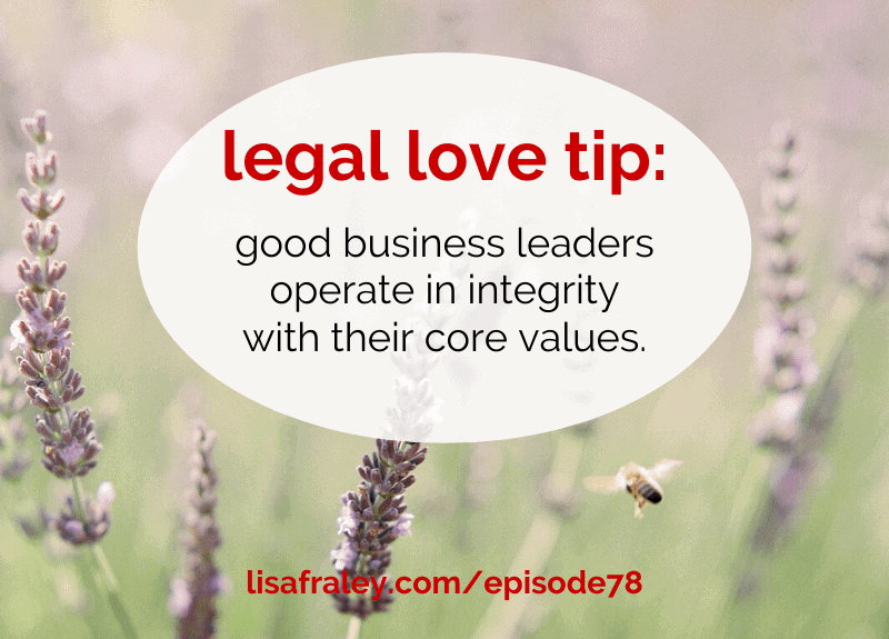 Are you aligned in your values & your biz?