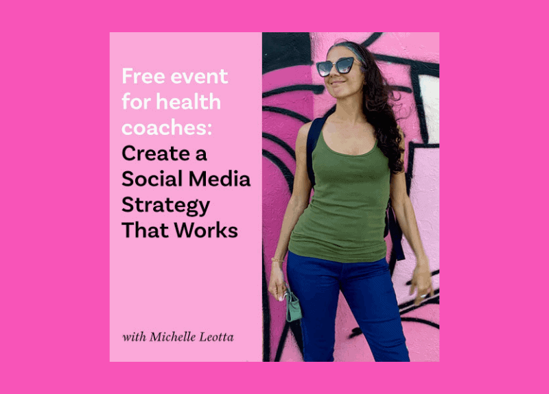 Health Coaches: Create a Social Media Strategy That Works