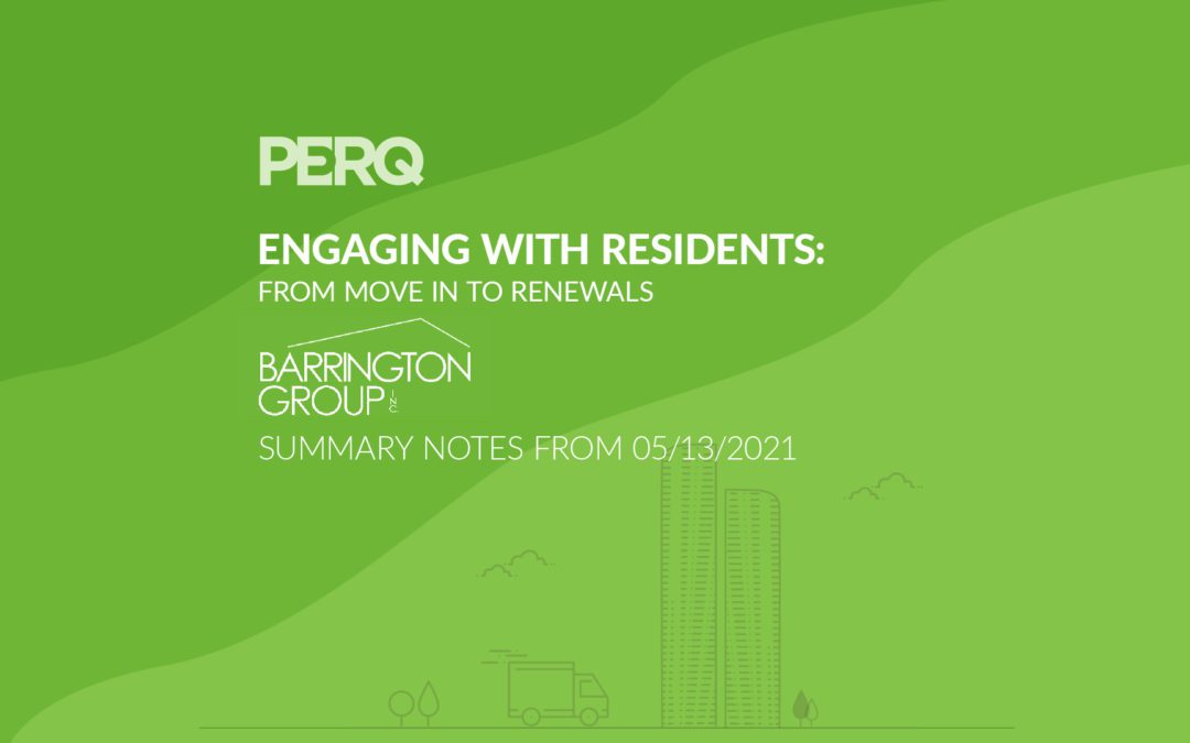 Engaging with Residents: From Move-in to Renewals