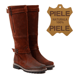Cizme casual, confortabile din piele naturala, eleganta iernii la Dasha