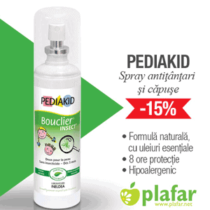 Pediakid Spray antitantari si capuse Ineldea la Plafar