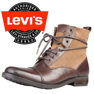 Ghete din piele pentru barbati marca LEVI`S 222527 818