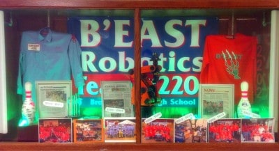New Award Showcase in the halls of Brookfield East