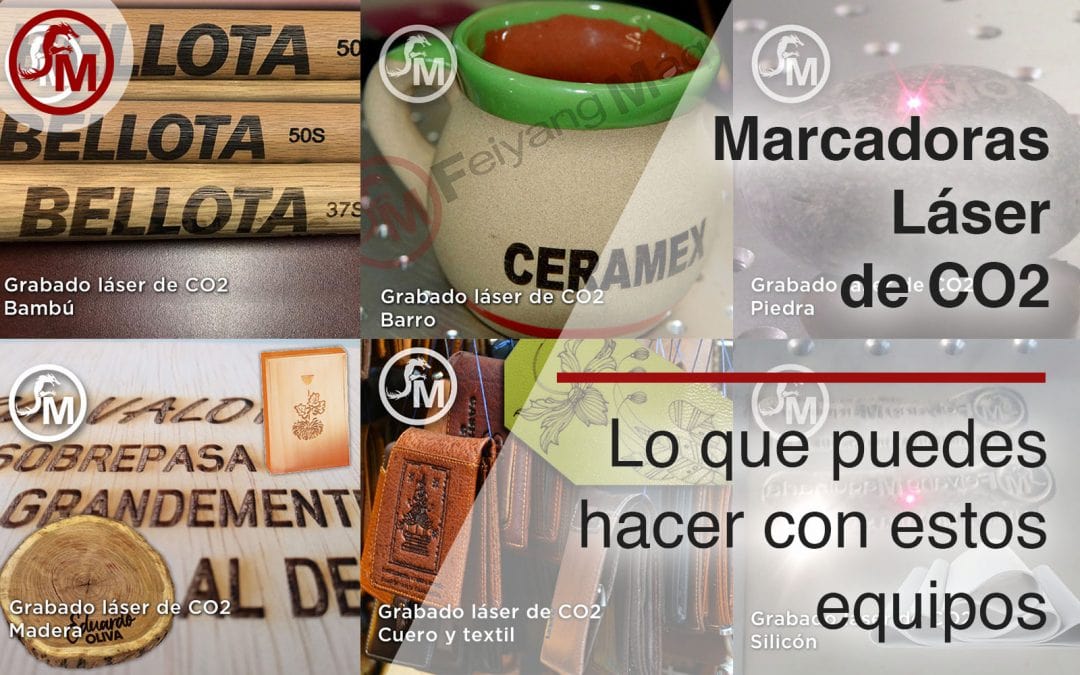 Marcadoras Láser de CO2 Lo que puedes hacer con estos equipos