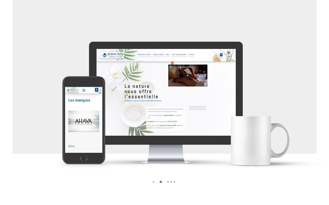 Refonte site internet DERMAVITIS