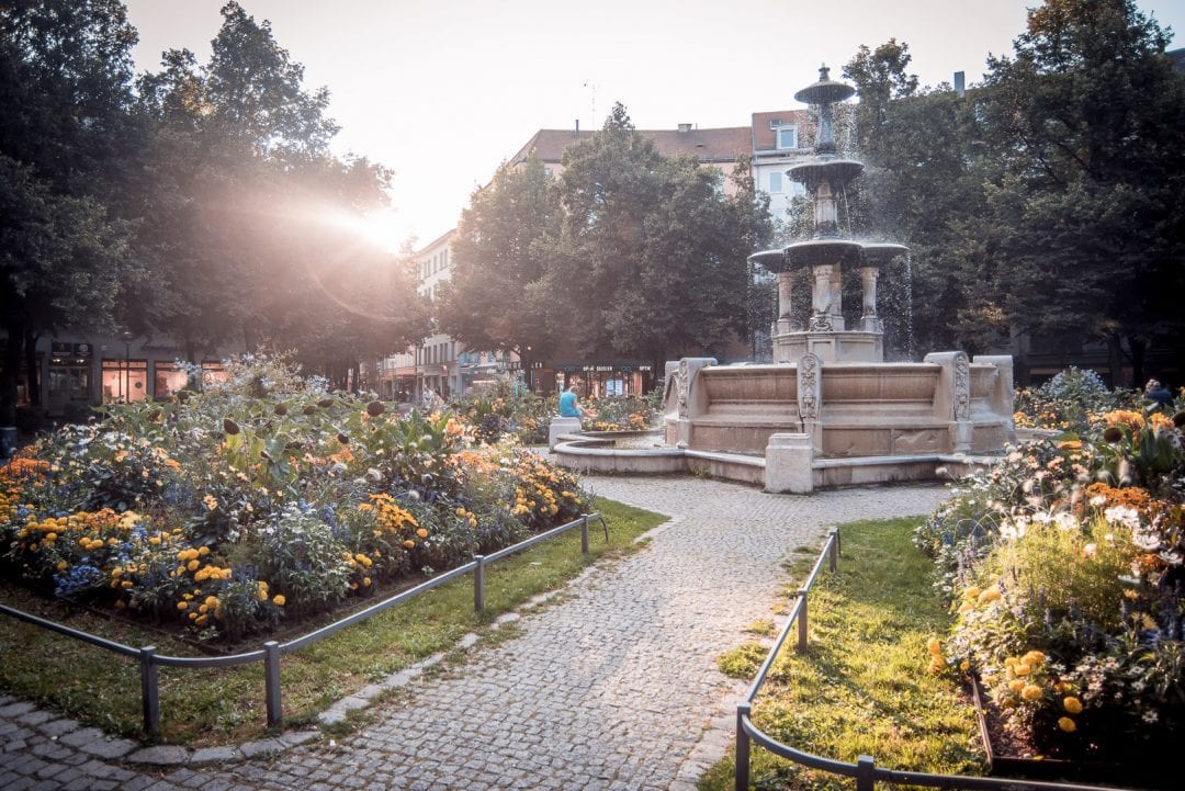 Weissenburger Platz in München Haidhausen