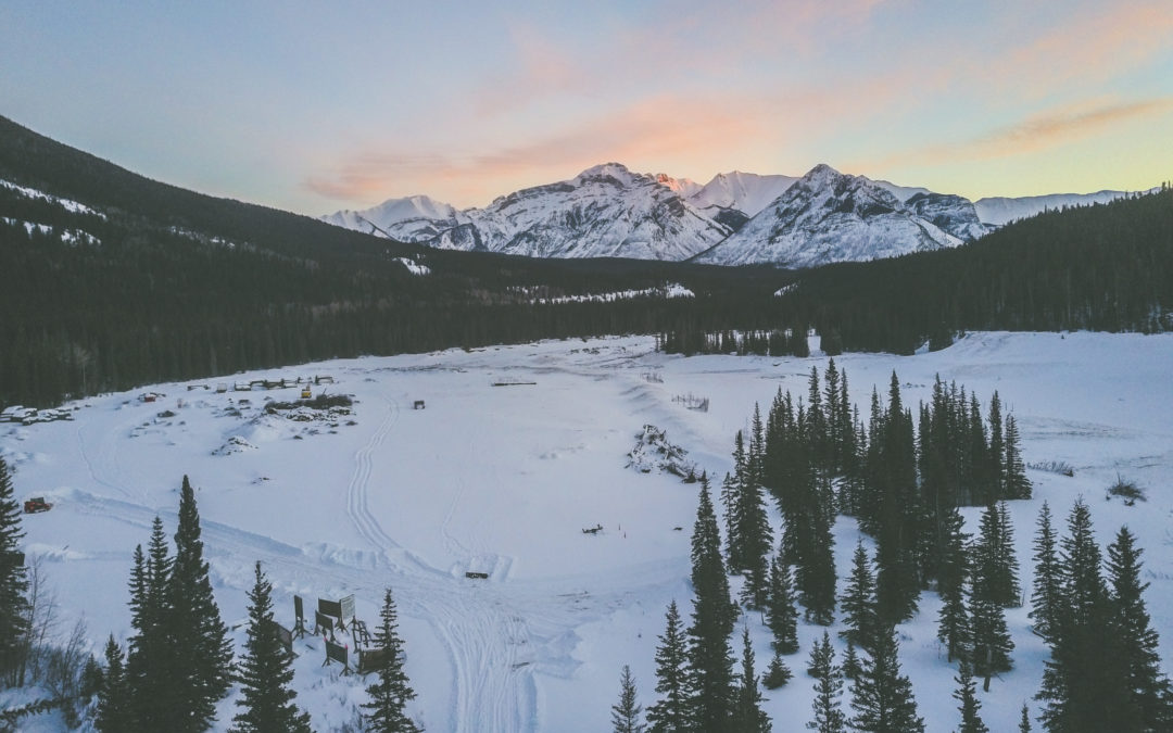 Road trip, les Rocheuses canadienne en hiver