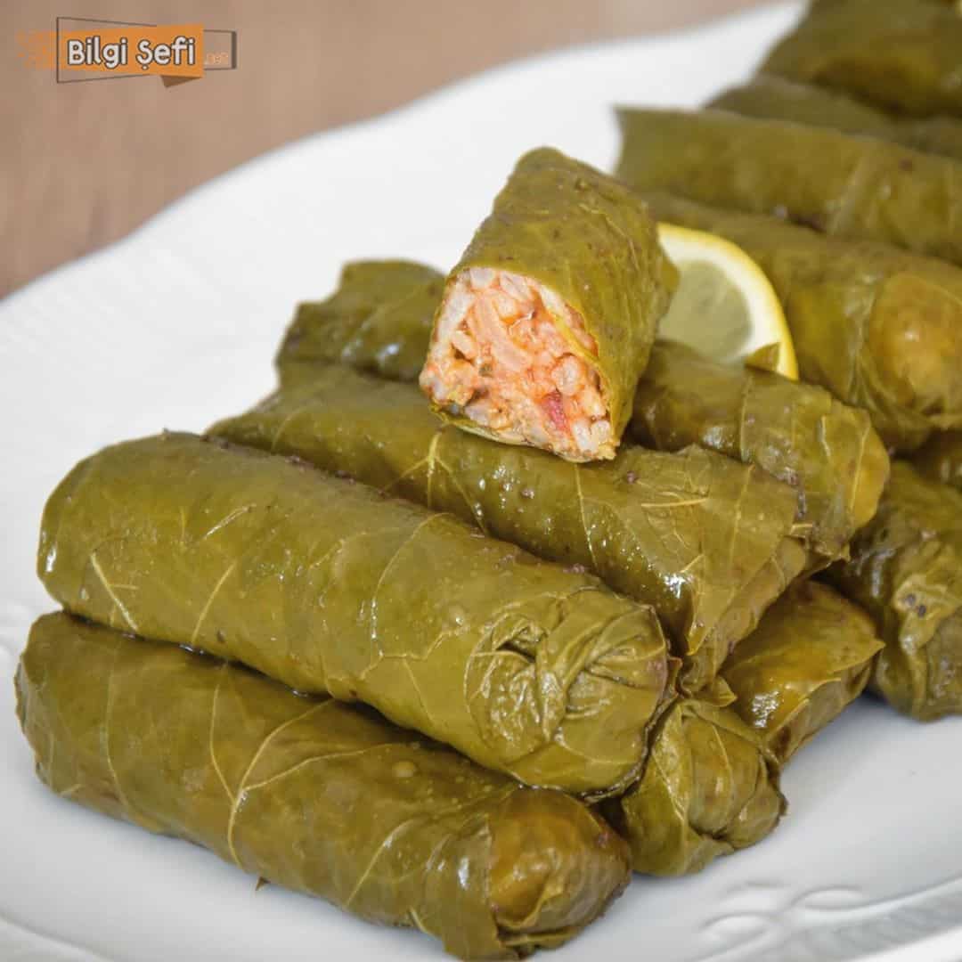 ekşili yaprak sarma nasıl yapılır