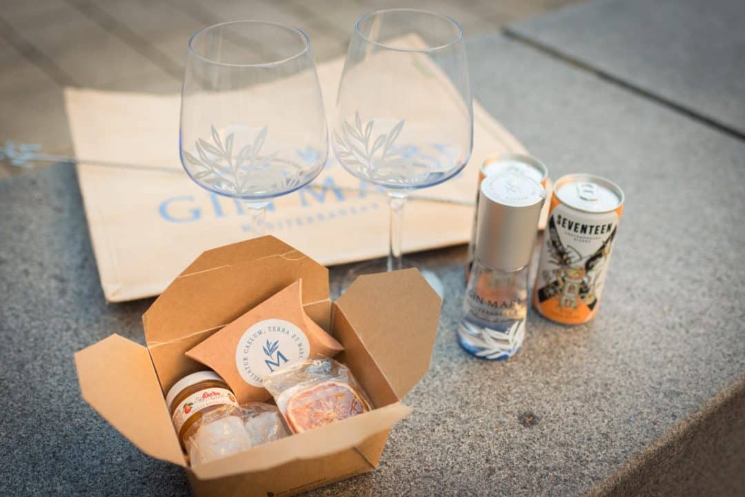 Gin Mare To-Go-Package 4 Gin Mare Cocktail toGo München Bar Picknick
