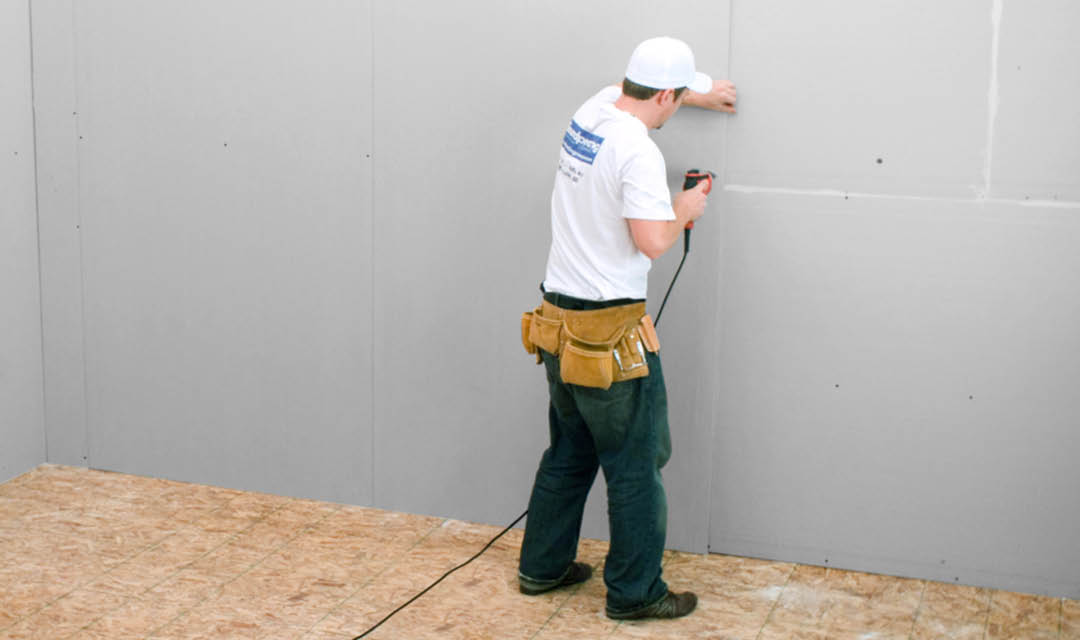 Secure Drywall with Green Glue Secure Drywall wall with screws