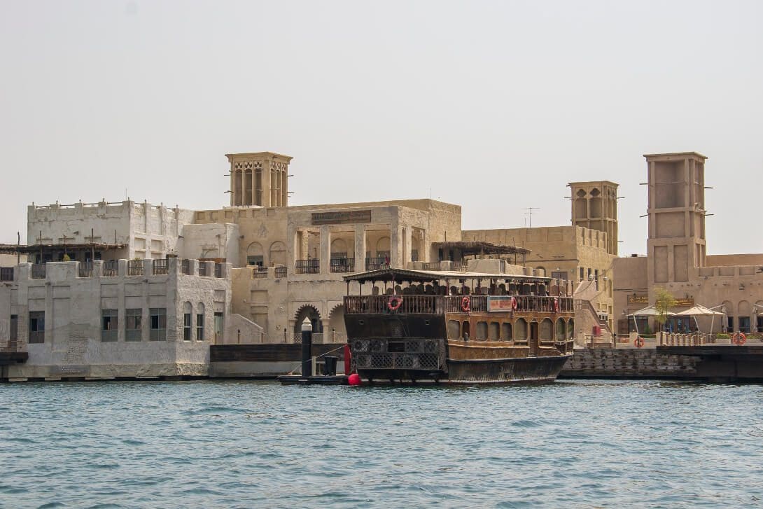 Widok na Dubai Creek