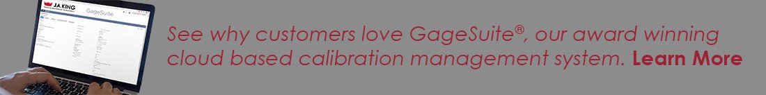 Calibration Laboratory Columbia South Carolina J A King