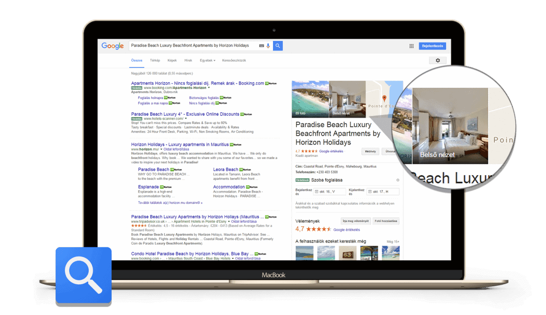 Brand 360 - Google kereső