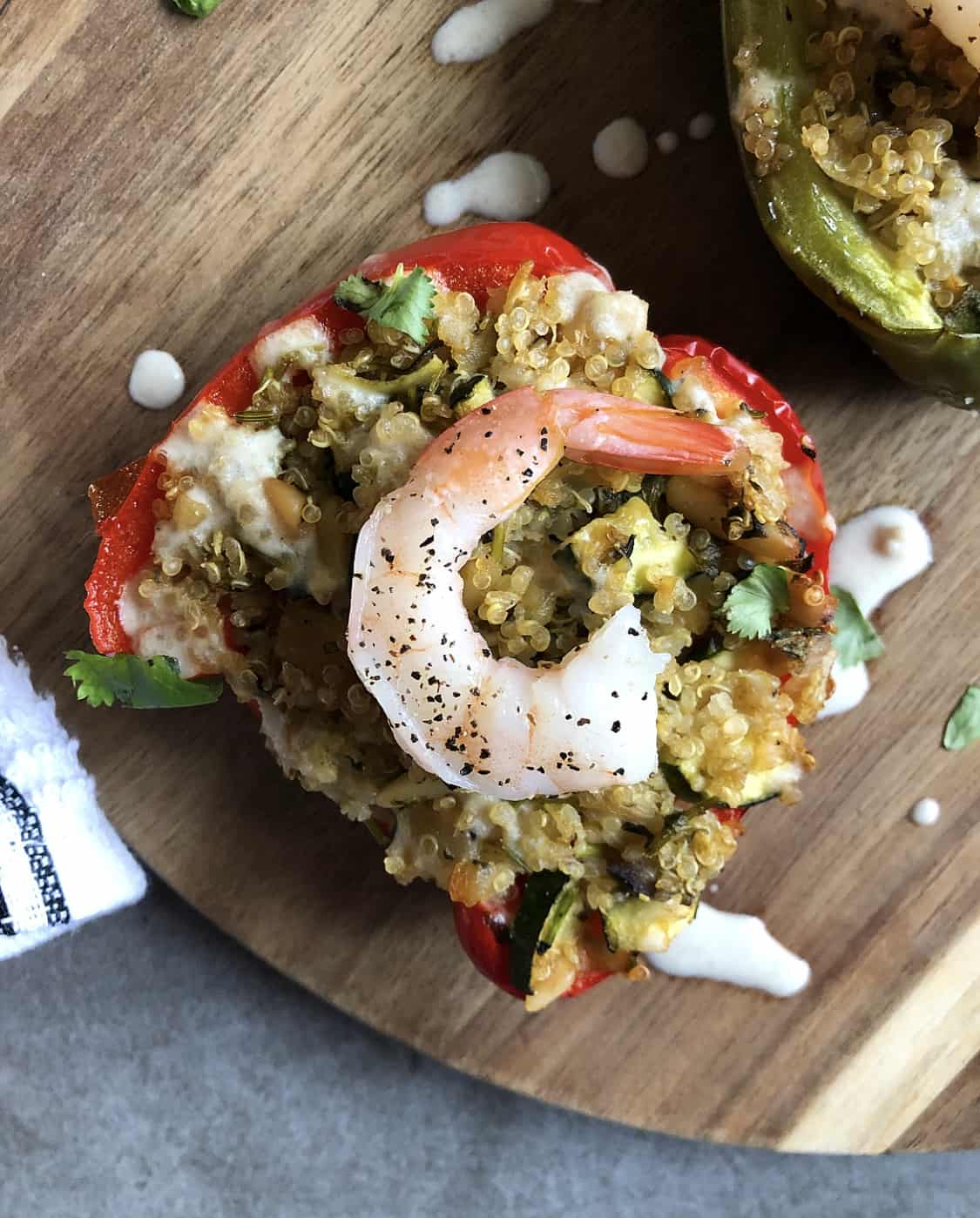 quinoa stuffed peppers