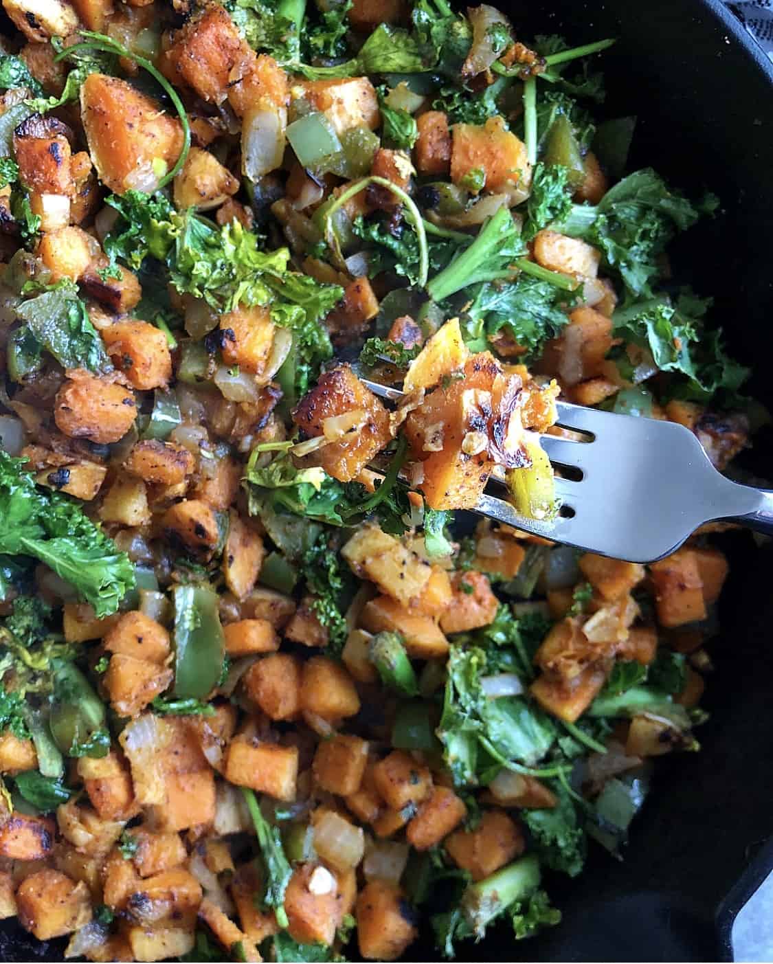 butternut squash hash