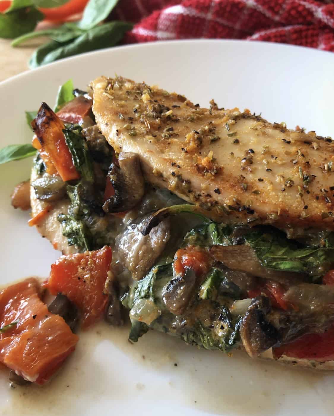 stuffed chicken breast