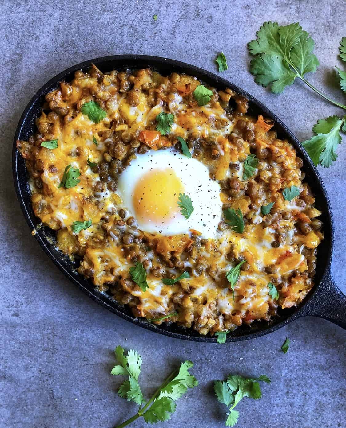 lentil skillet
