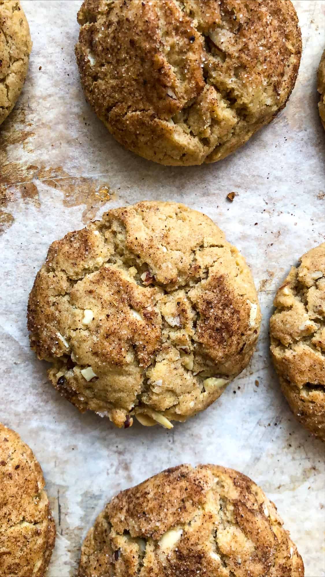 Chai Spiced Almond Cookies