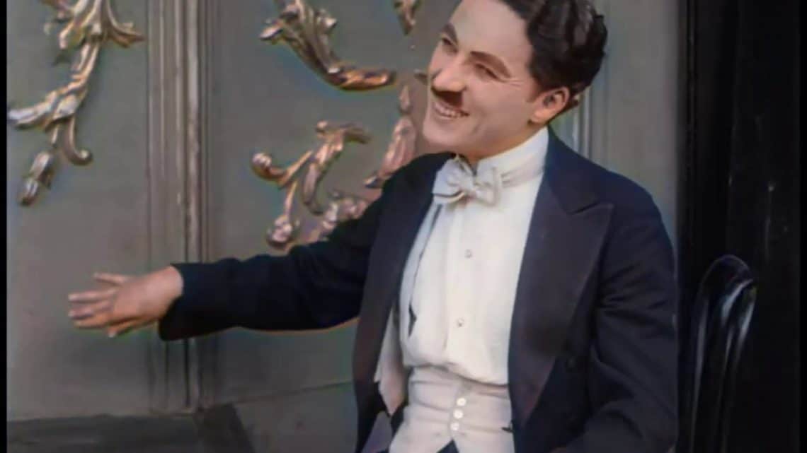 Como seria o mundo de Charlie Chaplin a cores? 1 Charlie Chaplin
