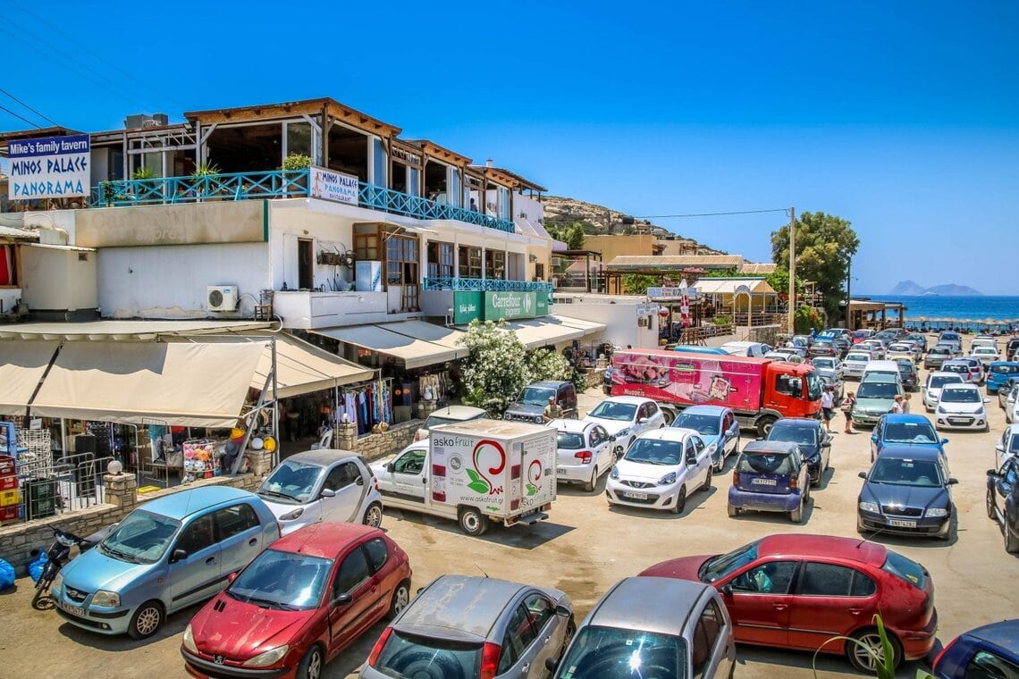 Hippiedorf Matala Auf Kreta Griechenland Frau Schirra Bloggt