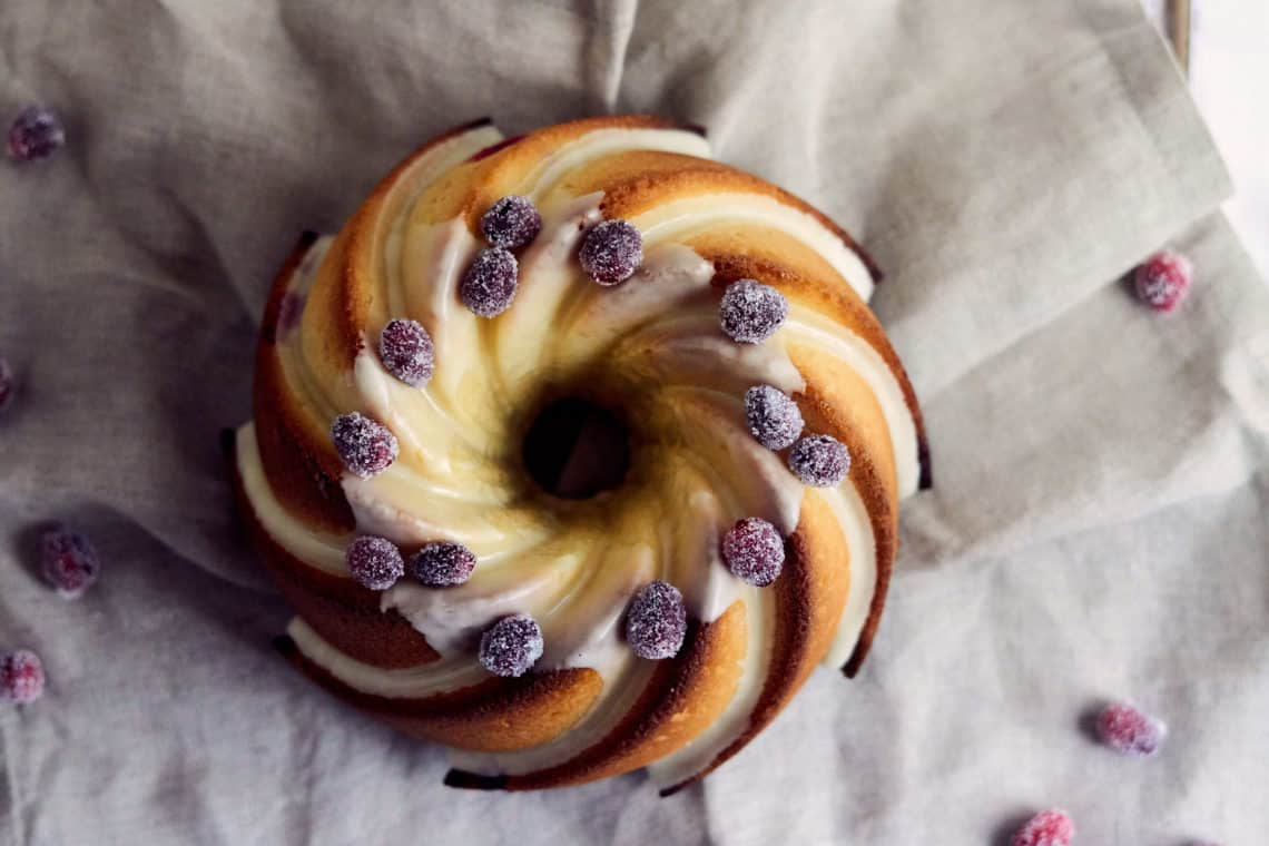 Cranberry Orangen Gugelhupf