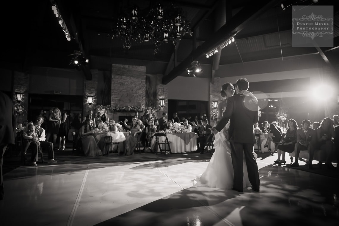 Barton Creek Resort and Spa Wedding bride and groom first dance