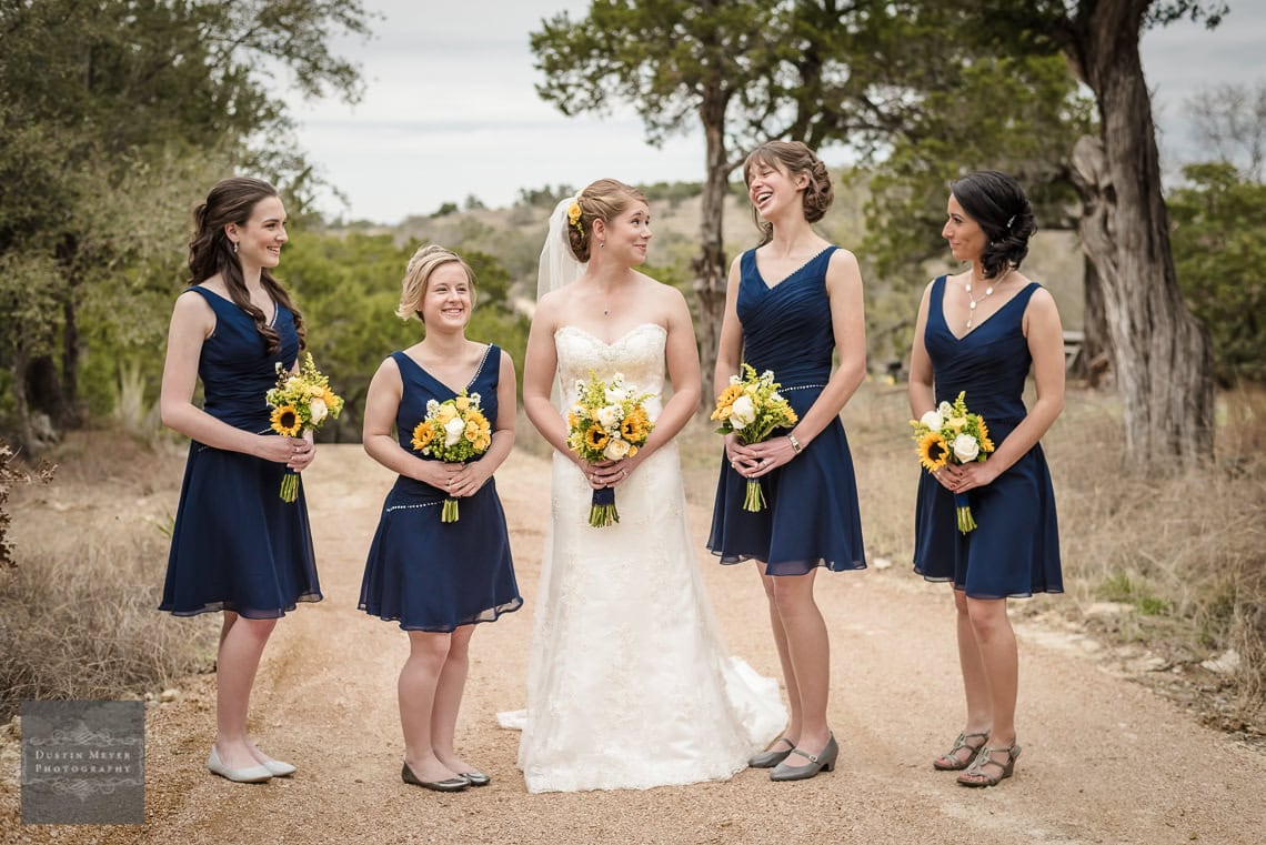 Austin Wedding Photography bridesmaids wedding dresses photography hill country wedding