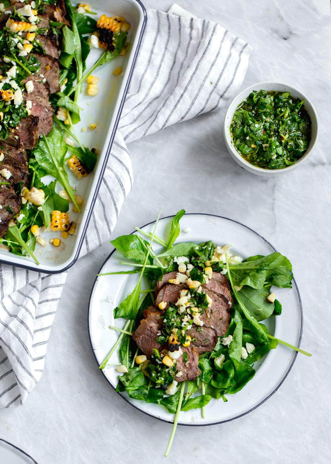 Chimichurri Steak Salad Broma Bakery