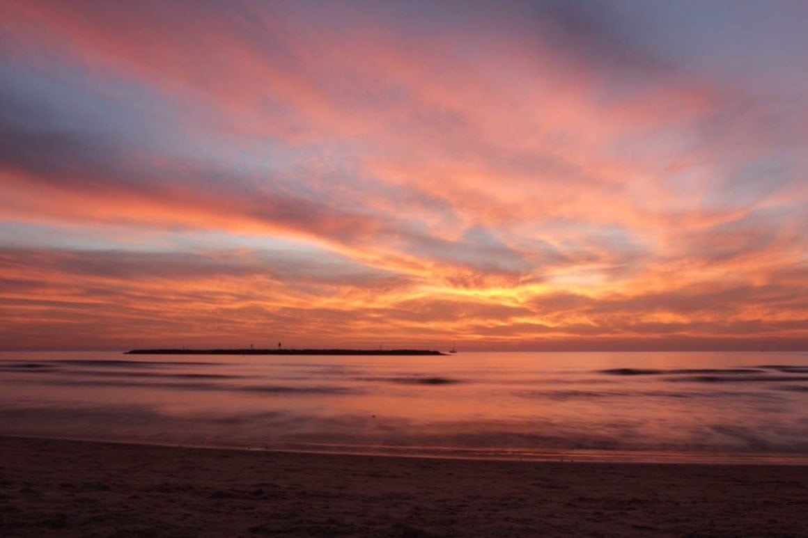 Sonnenuntergang Tel-Aviv