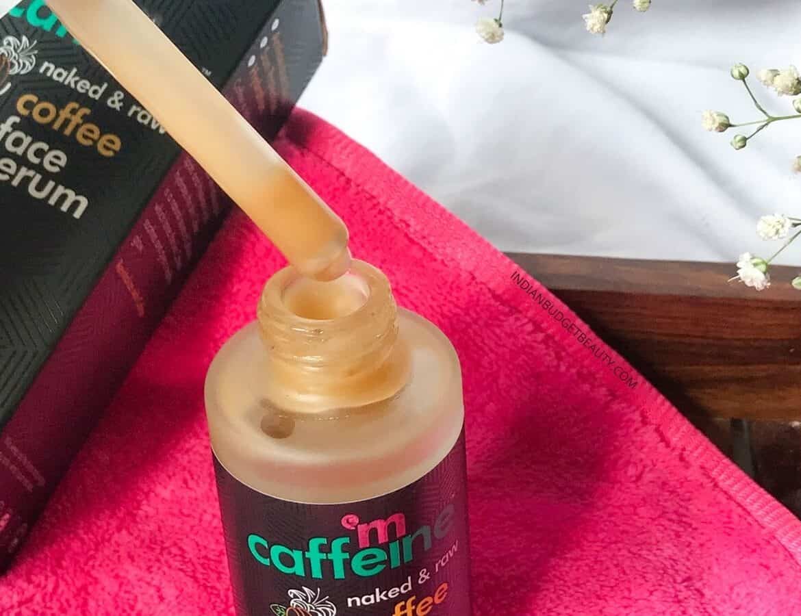 mCaffeine Coffee Face Serum review mCaffeine Coffee Face Serum review