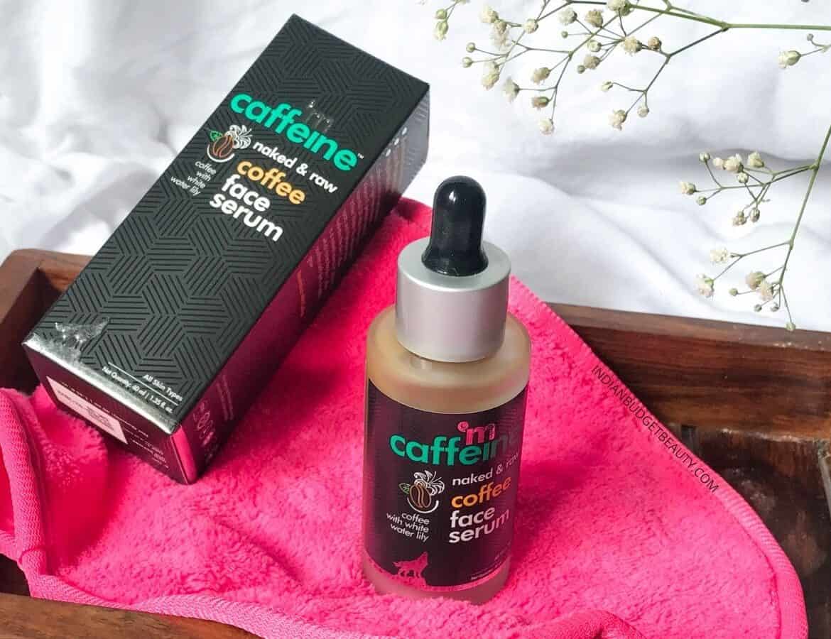 mCaffeine Naked Raw Coffee Face Serum review mCaffeine Naked & Raw Coffee Face Serum review