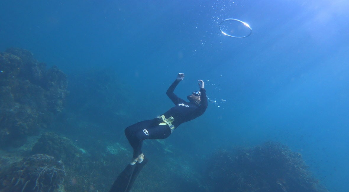 Frenzel fattah free diving